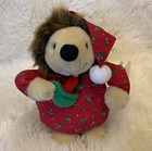 Plush Russ Prickles Christmas Hedgehog 3838 Porcupine Anthropomorphic Bedtime