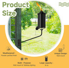 4 Pcs Wall Mounted Citronella Torches  16 Oz Garden Torches For Outside  Refilla