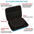 Hard Eva Storage Zip Case Protective Shell With Carry Handle For Nintendo 2ds