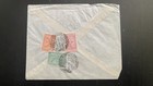 Saudi Arabia Hejaz Jeddah Airmail Cover To New York Mixed Franking C1940s