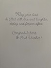 Current To The Bride And Groom Congratulations Wedding Greeting Card