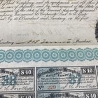 Rare Civil War Confederate General Nathan Bedford Forrest Signed Autograph Bond