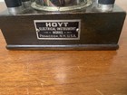 Antique Hoyt Gauge Electrical Instrument Analog Combination Volt Ammeter 