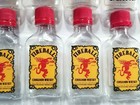 20 Used Empty 50 Ml Fireball Whisky Plastic Shot Bottles Use For Arts Crafts