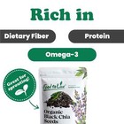 Organic Black Chia Seeds     Sproutable  Non-gmo  Kosher  Raw     By Food   o Live