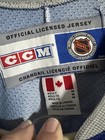 Ccm Nhl Hockey Jersey Blue black Lace-up Adult M Officially Licensed
