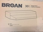 Broan 413001 30  White Ductless Under-cabinet Range Hood