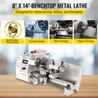 Vevor 8 x14  Mini Metal Lathe Variable Speed Metalworking Machine 2250 Rpm
