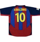 Nike Fc Barcelona Ronaldinho  10 Soccer Jersey Shirt Red Blue