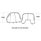 Sno-stuff 11 1 4 In  Clear Windshield - 450-228