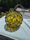 Japanese Glass Fish Floats  Light Yellow Large