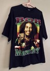 Vintage Y2k Bob Marley Rap Tee Aop Smile Jamaica 2xl Nwot