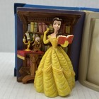 Disney Store Beauty   The Beast Belle Bookcase Picture Frame  3 5    Tall X 6 25   