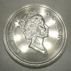 1991 Canadian Nickel 5cent Proof Like Coin From Rcm Set  Beautiful   Shiny   