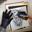 Tattoo Transfer Paper Stencil Carbon Thermal Tracing Hectograph Supplies Sheets