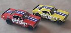 Both Snake   Mongoose Plymouth - Duster   Cuda Funny Car Ho Slot Cars Run On Afx