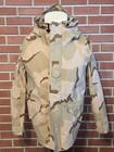 Us Army Parka Jacket Military Desert Medium Camo Cold Weather Barrier 44188d Euc