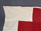 Ww2 American Red Cross Wall Flag  42 x27  With Pins  hand Stitched  6m 