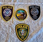 4 Piece Set Federal Protective Service  fps  Law Enforcement Police Patches 