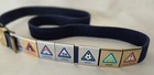 Cub Scout Vintage Belt With Merit Badge Sliders Made In Usa Team Building
