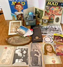 Antique Vintage Junk Drawer Lot Estate Find Attic Cleanout Box Full Collectibles