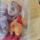 Disney Store Black Cauldron Bean Bag Plush 8 Inch Set Hen Wen  Gurgi  Fairfolk