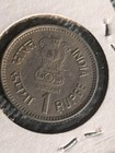 India  1 Rupee Coin  Jawaharlal Nehru Km 83  1989 Circulated
