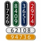 Custom Reflective Address Sign - Personalized House Number Plaque For Outdoor Us