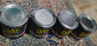 Lot Of 4 Flex Seal Liquid  16 Fl  Oz   White  Liquid Rubber Coating Sealant Cans