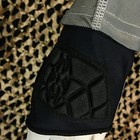 New Empire Paintball 2015 Neoskin Elbow Forearm Arm Pads - Black grey - Youth