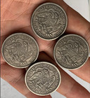4pc 1870-1873-cc Seated Liberty Silver Half Dollar 50c High Grade