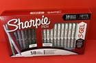 Sharpie S-gel Pens 18pk  medium 0 7mm  3 Barrel Styles   11 Ink Colors Gift Pack