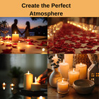 12pcs Led Flameless Tealight Candles     Realistic Flickering Battery Lights New  