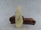 Antique Chinese Nature Hetian Jade Pendant Hand-carved Monkey Statue             
