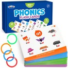 Phonics Flash Cards 76 Cards 24 Principles Learn To Read Phonics Games For Kids