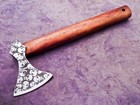 Custom Handmade Forged Carbon Steel Axe Hatchet Tomahawk Viking Tactical Axe 444