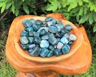 Bulk 1 4 Lb Lot Blue Green Apatite Tumbled Stone  crystal Healing Reiki  4 Oz