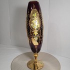 Ruby Vintage Bohemian Czech Glass Vase