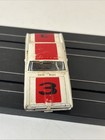 Aurora Tjet Slot Car Body  1419 Mustang The Wild Cougar  3 White   Red No 3