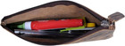 Leather Pencil Pouch Pen Case Zippered Pencil Case Sleeve Elegant And Practical
