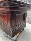 Wow      Vintage Country Store Pine Counter W 12 Draws - 12   10   l X 34    H X 36    D