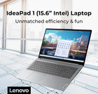 Ideapad 1 Student Laptop  15 6  Fhd Display  Intel Dual Core Processor  12gb Ram