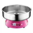 Partyhut Compact Commercial Cotton Candy Machine Party Candy Floss Maker Pink