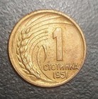 1951-1954 Bulgaria Au Short Set Lot Of 4 Coins 1 3 10 20 Stotinki