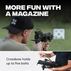 Ballista Bat Reverse Draw Compound Crossbow 340 Fps 150lbs With Magazine   Bolts