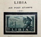 Libia Italian Colonies Lot 110 Antique Stamps On Specialty Pages All To Charity 