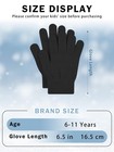 Cooraby 24 Pairs Kids Gloves Winter Magic Gloves Warm Knitted Stretchy Full