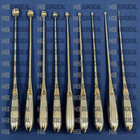 Volkmann Bone Curette Set Of 9 Pcs 26 Cm Orthopedic  Spine Surgical Instruments