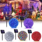 Solar Fairy String Lights Outdoor Waterproof Led Christmas Decor Xmas Garden Us