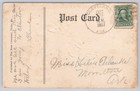 Vintage 1907 Good Luck Postcard Antique Four Leaf Clover Rose Co Cleveland Ar